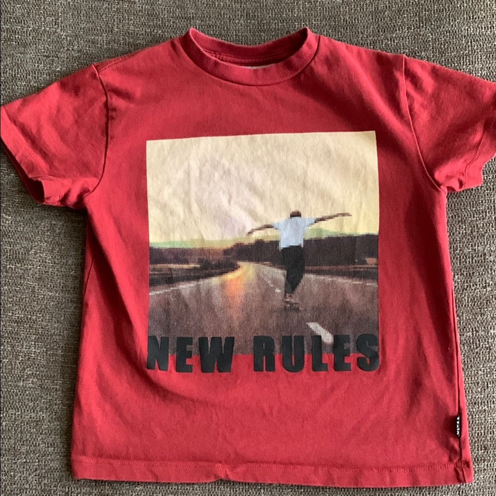 Molo Red Graphic Kids T-Shirt
